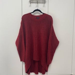 Universal Standard high low ruby sweater, plus size L (22-24)